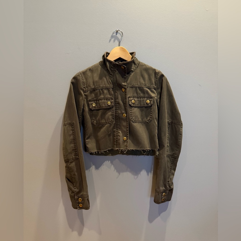 b.a.d. Reworked J Crew Boyfriend Jacket - Picture 4 of 8